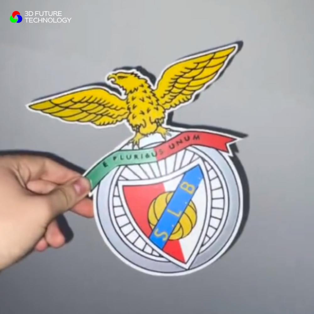 Emblema do Benfica em 3D - Image 2