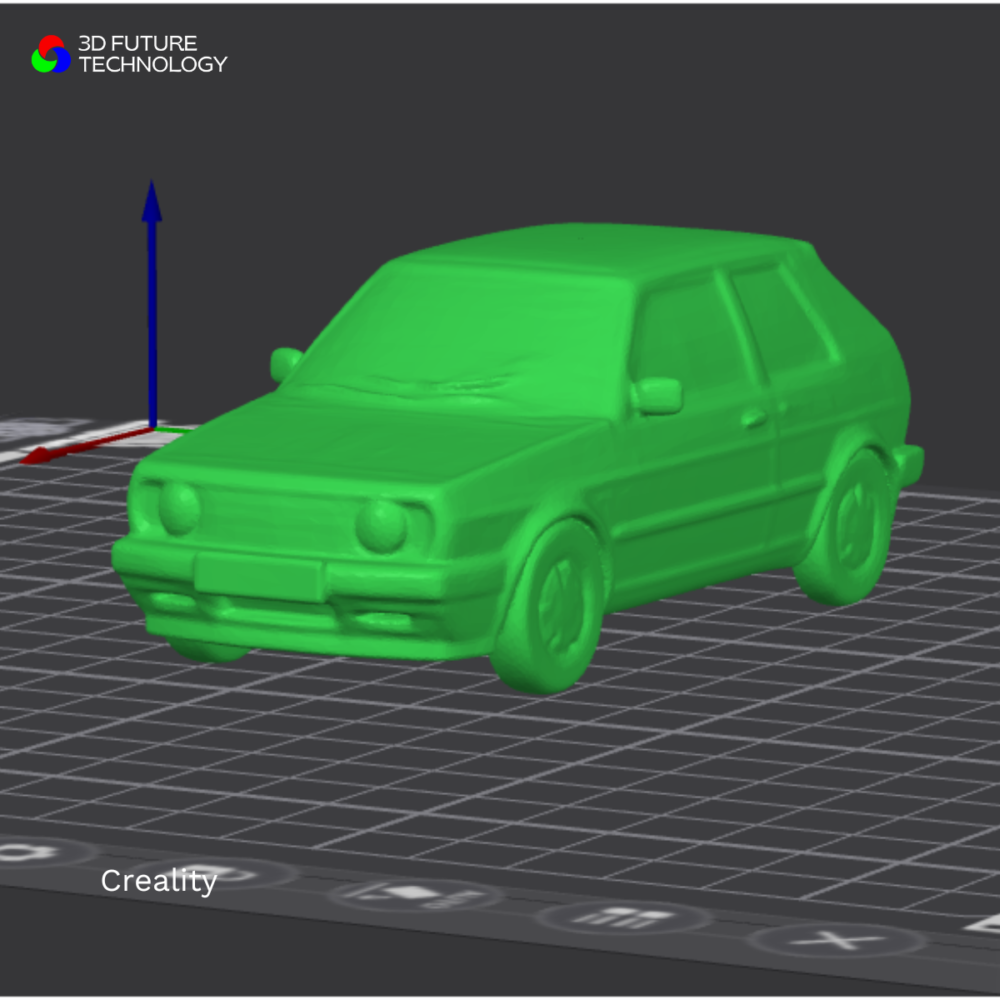 Miniatura 3D do Volkswagen Golf 2 - Image 3