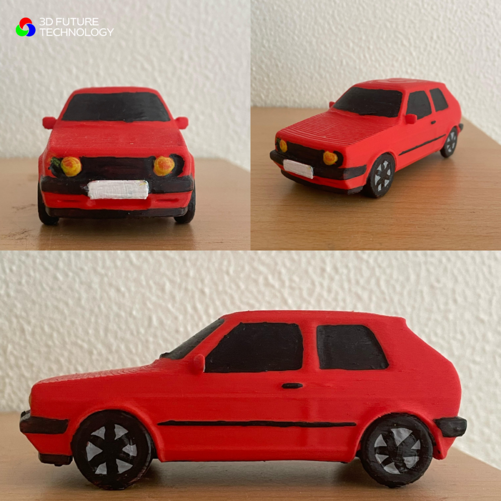 Miniatura 3D do Volkswagen Golf 2 - Image 4