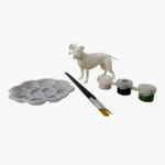 KIT DIY - Miniatura Personalizada do teu Cão para Pintar - Edição Especial de Natal