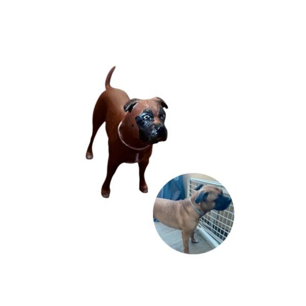 Miniatura Cão Personalizada – Pintada à Mão