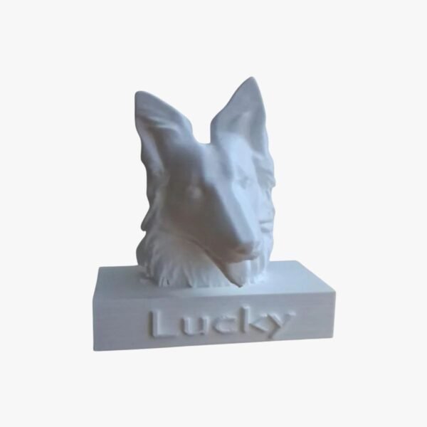 Busto Cão Personalizado – 1 cor