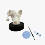 KIT DIY - Busto Personalizado do teu Cão para Pintar - Edição Especial de Natal